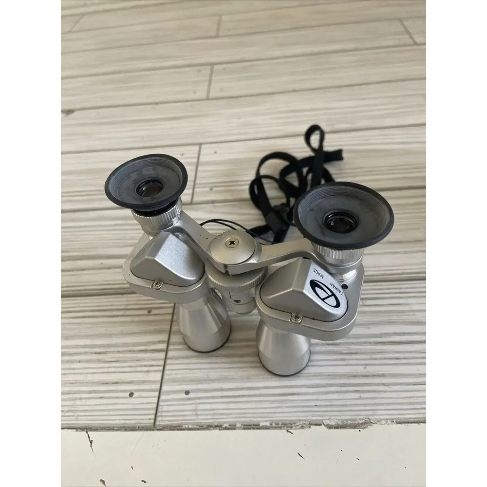 Empire Opera Binoculars - STEEL - Fully Coated Lens - 7 X 18 W/‎ Case
